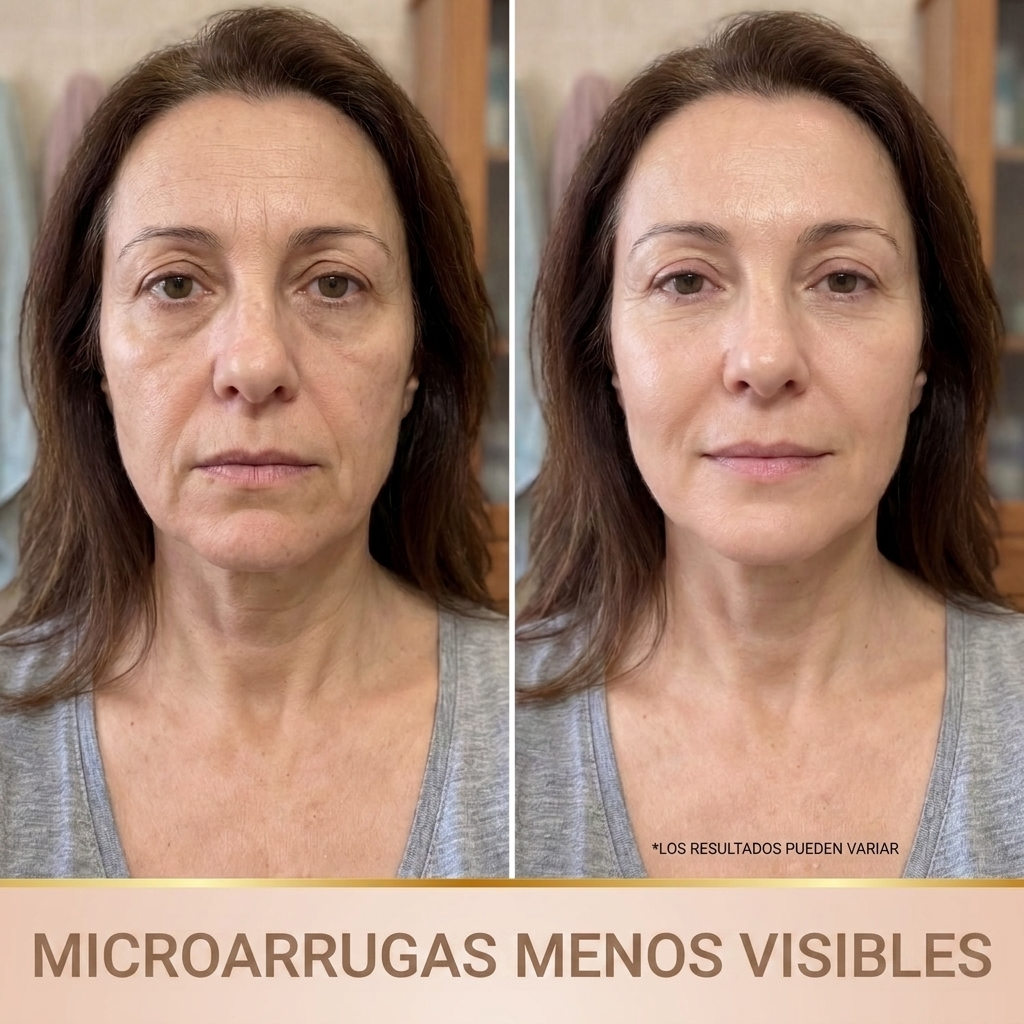 Microarrugas menos visibles