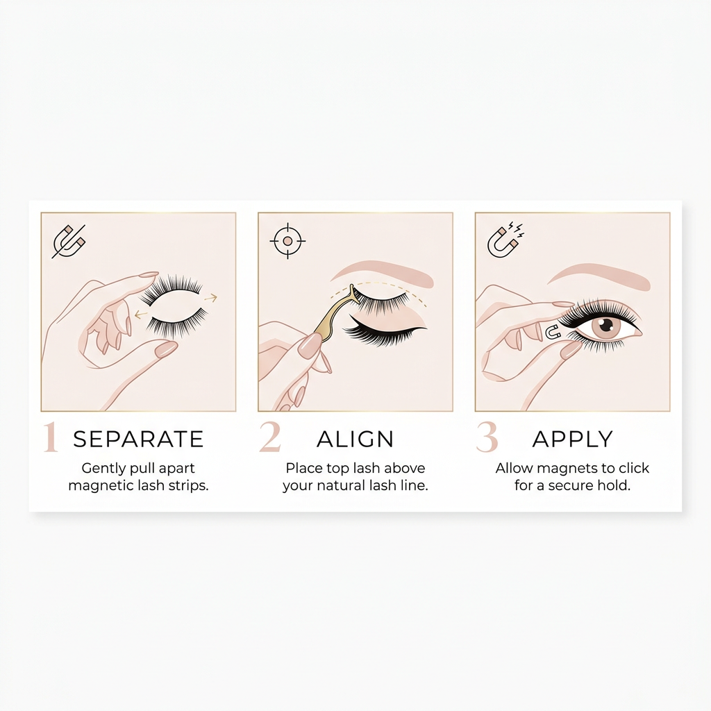 How to apply in three steps