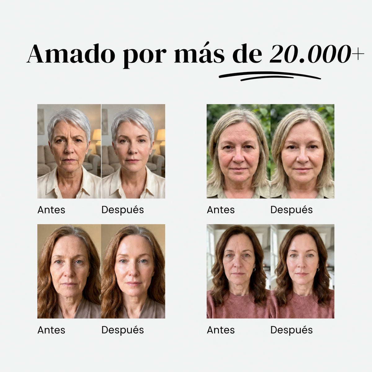 Amado por más de 20,000+